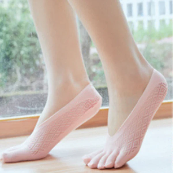 🔥LAST DAY -BUY 1 GET 1 FREE-Up to 49% OFF Today Only!🎁Unisex Invisible Shaping Five-Toe Socks