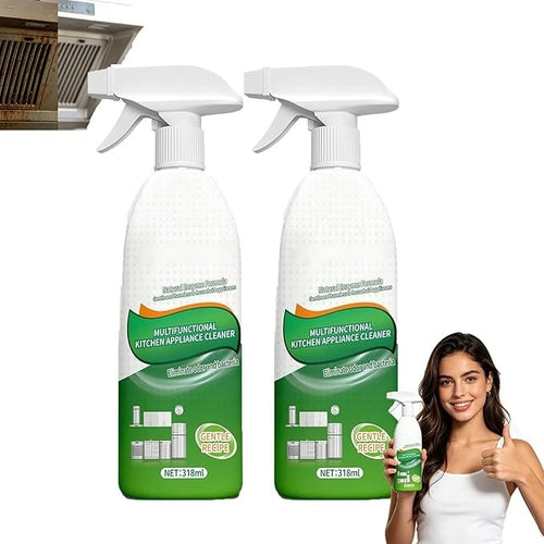 🔥🔥 Melt Tough Grease Instantly -49% OFF Today only!🧼Heavy-Duty Kitchen Oil Stain Cleaner & Degreaser - Dual-Effect Foam Spray
