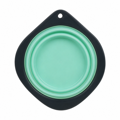 Collapsible Pet Travel Bowl with Carabiner
