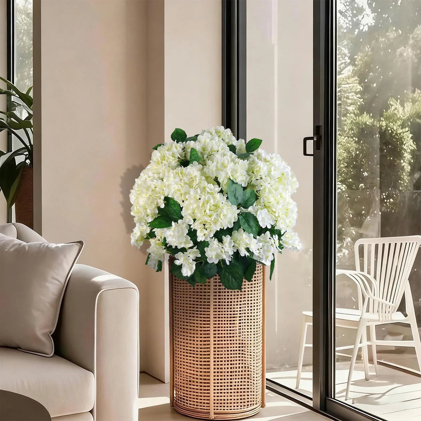 🔥LAST DAY- BUY 1 GET 1 FREE-Up to 49% OFF Today Only! 🌼 Artificial hydrangeas for outdoor use – UV-resistant, waterproof and wind-resistant 💐🌸