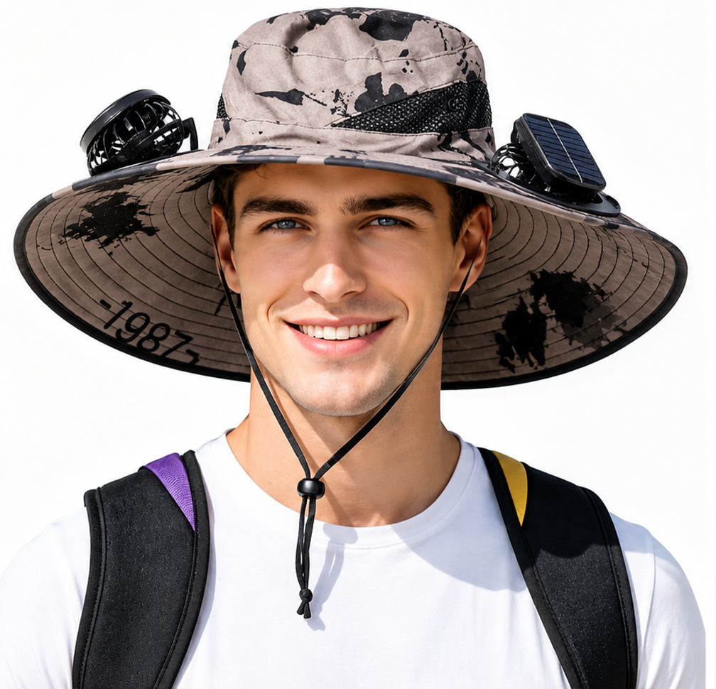 🔥🔥 FLASH SALE: Get the Solar Fan Sun Hatat 49% OFF Today!⚡