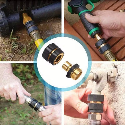 🔥LAST DAY -BUY 2 GET 2 FREE-$7.5 EACH🎁 Garden Hose Quick Connectors