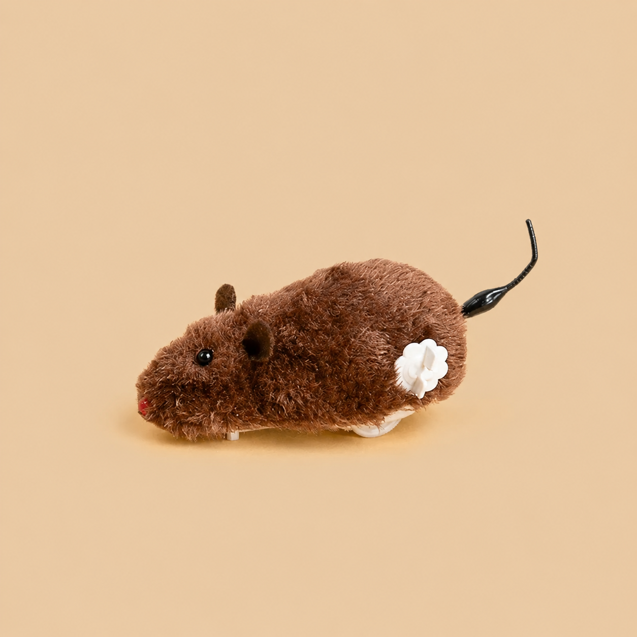 Wind-Up Plush Mouse Cat Toy