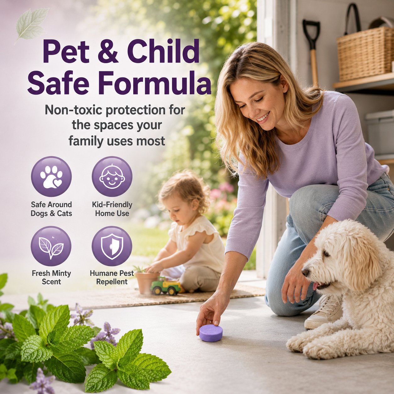 🔥🔥 Repel Mice Naturally - Up to 49% OFF Today Only!🐭 All-Natural Peppermint & Cinnamon Pest & Rodent Repellent Pucks