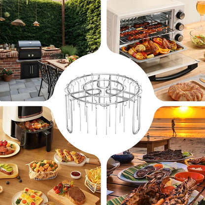 🔥🔥LAST DAY -BUY 18 GET 18 FREE-$0.92 EACH🎁No More Turning! Perfectly Crispy Air Fryer Skewers in One Go