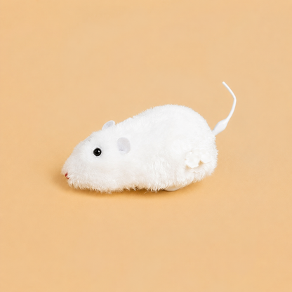 Wind-Up Plush Mouse Cat Toy
