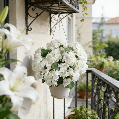 🔥LAST DAY- BUY 1 GET 1 FREE-Up to 49% OFF Today Only! 🌼 Artificial hydrangeas for outdoor use – UV-resistant, waterproof and wind-resistant 💐🌸
