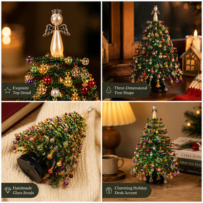 🎄✨ DIY Beaded Christmas Tree Kit– 🎅Create your own sparkling Christmas decorations