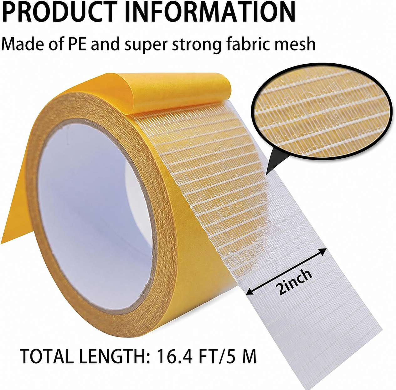 🔥LAST DAY -BUY 2 GET 2 FREE-$8.75 EACH🎁Double Sided Fabric Tape