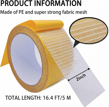 🔥LAST DAY -BUY 2 GET 2 FREE-$8.75 EACH🎁Double Sided Fabric Tape
