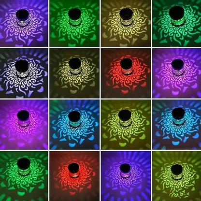 🔥LAST DAY -BUY 1 GET 1 FREE-$14.99 EACH🎁 Solar Mandala Wall Light🥇- Waterproof Outdoor Garden Fence Projector Lamp with Magical Ambient Glow🪐🌌