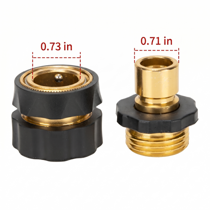 🔥LAST DAY -BUY 2 GET 2 FREE-$7.5 EACH🎁 Garden Hose Quick Connectors