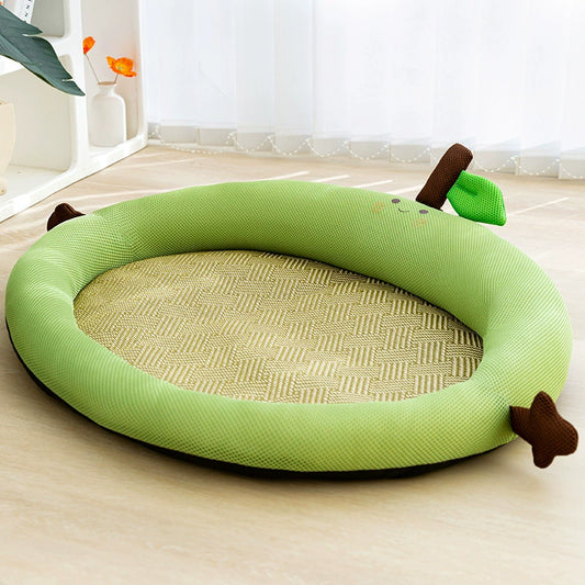 Summer Cooling Fruit Pet Bed