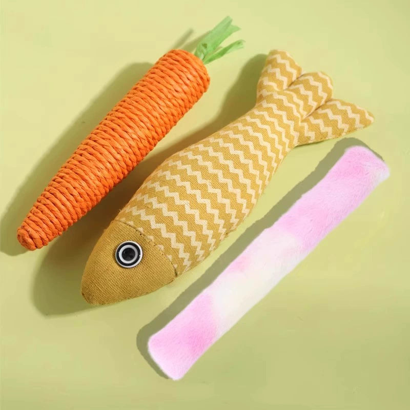 Interactive Catnip Toy Gift Set