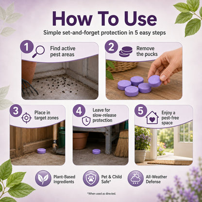 🔥🔥 Repel Mice Naturally - Up to 49% OFF Today Only!🐭 All-Natural Peppermint & Cinnamon Pest & Rodent Repellent Pucks