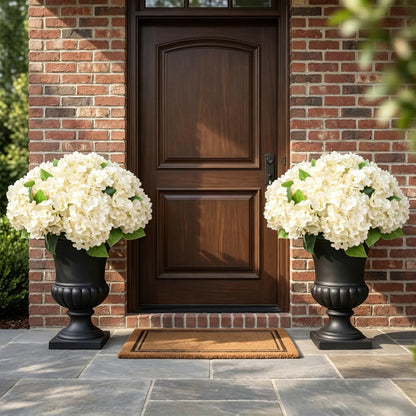 🔥LAST DAY- BUY 1 GET 1 FREE-Up to 49% OFF Today Only! 🌼 Artificial hydrangeas for outdoor use – UV-resistant, waterproof and wind-resistant 💐🌸