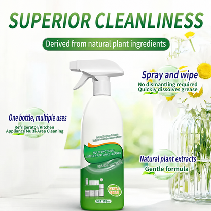 🔥🔥 Melt Tough Grease Instantly -49% OFF Today only!🧼Heavy-Duty Kitchen Oil Stain Cleaner & Degreaser - Dual-Effect Foam Spray