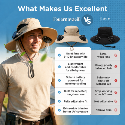 🔥🔥 FLASH SALE: Get the Solar Fan Sun Hatat 49% OFF Today!⚡