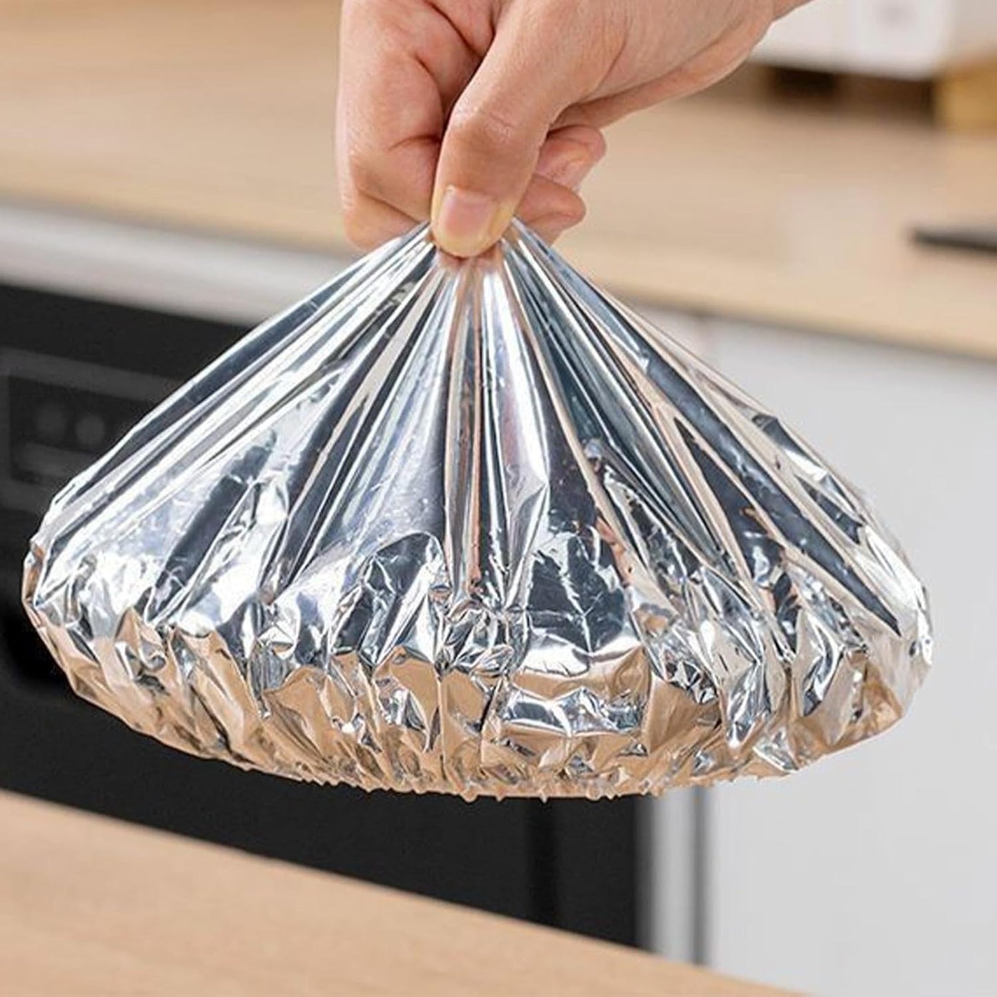 🔥Last Day Buy 1 get 2 free- $11.66 EACH🎁FOUARNNVAEILL™ Reusable Heat-Locking Aluminum Foil Food Cover(50PCS)