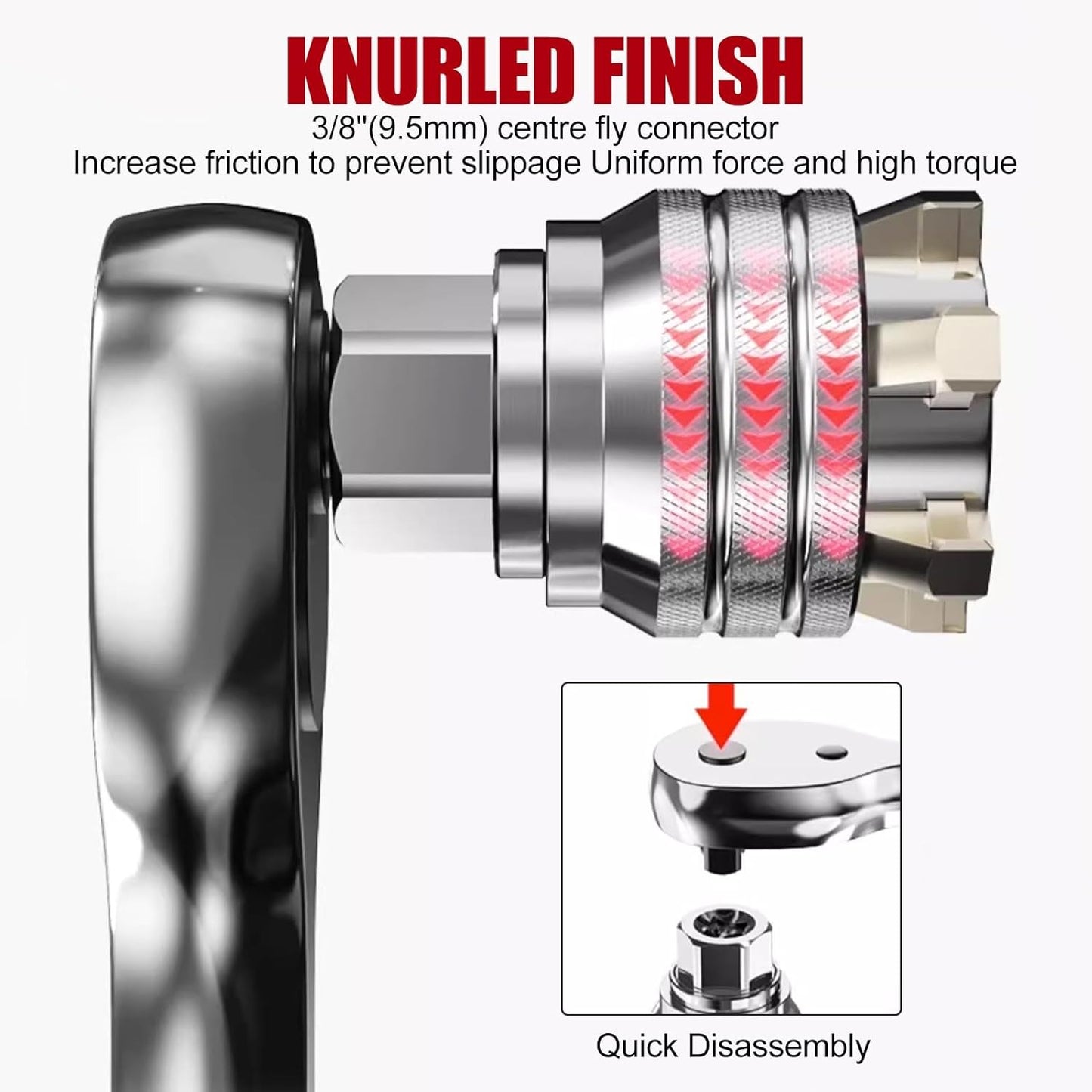 🔥🔥 FLASH SALE: Get the Universal Wrench Set at 49% OFF Today!⚡Adjustable 10–19 mm socket set + 3/8" extension bar