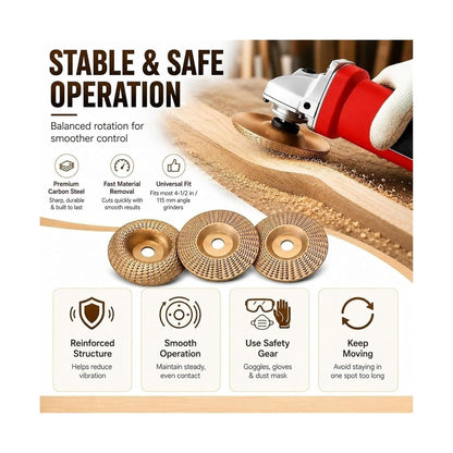 🔥 Turn Hours of Scraping into Minutes - 49% OFF Today only!🎁Pack of 3 grinding discs