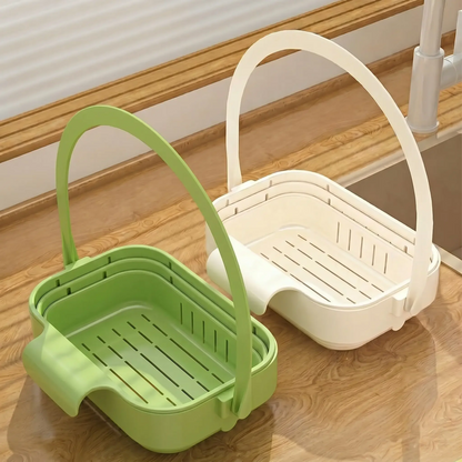 🔥LAST DAY -BUY 1 GET 1 FREE-$16.49 EACH🎁Foldable Hanging Sink Drain Basket