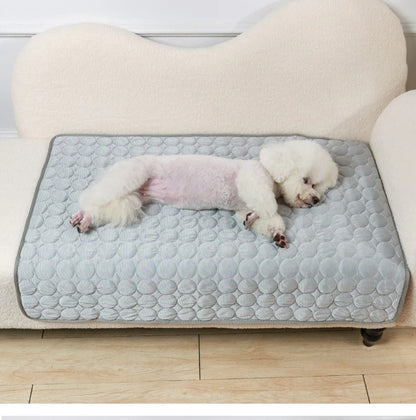 ❄️ ❄️ Instant Relief from Hot Days - Up to 49% OFF Today Only! 🐱Pet Cooling Mat Made of Ice Silk