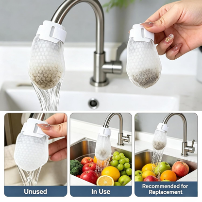 🔥LAST DAY -BUY 2 GET 2 FREE-$8.24 EACH🎁Faucet Water Filter Pads Set with Cable Ties