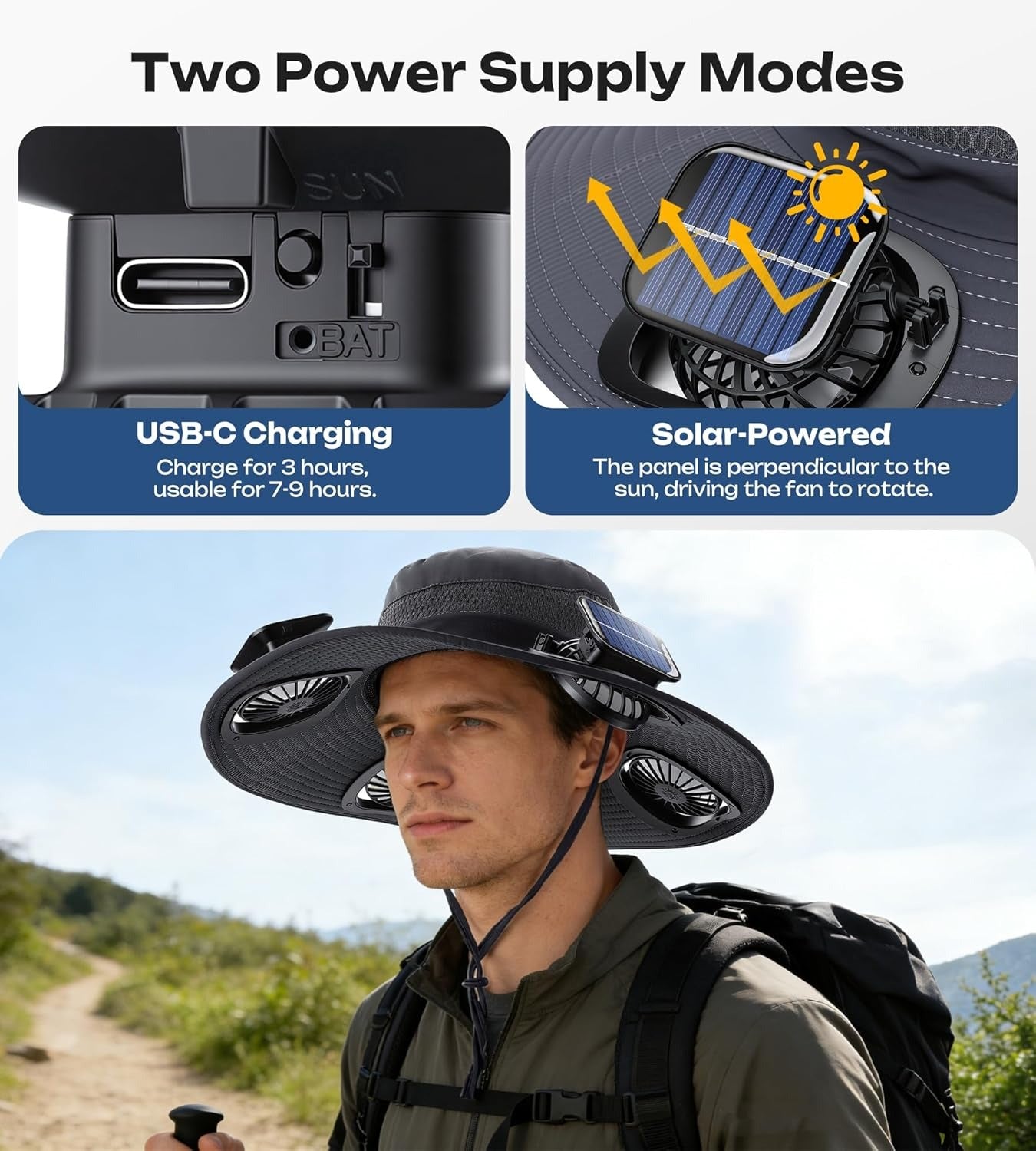 🔥🔥 FLASH SALE: Get the Solar Fan Sun Hatat 49% OFF Today!⚡