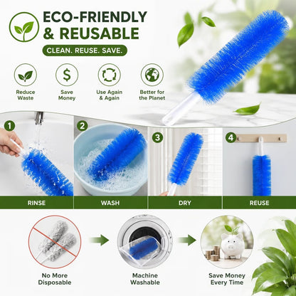 🔥LAST DAY -BUY 2 GET 4 FREE-$5.5 EACH🎁The Ultimate Bendable Microfiber Dust Remover