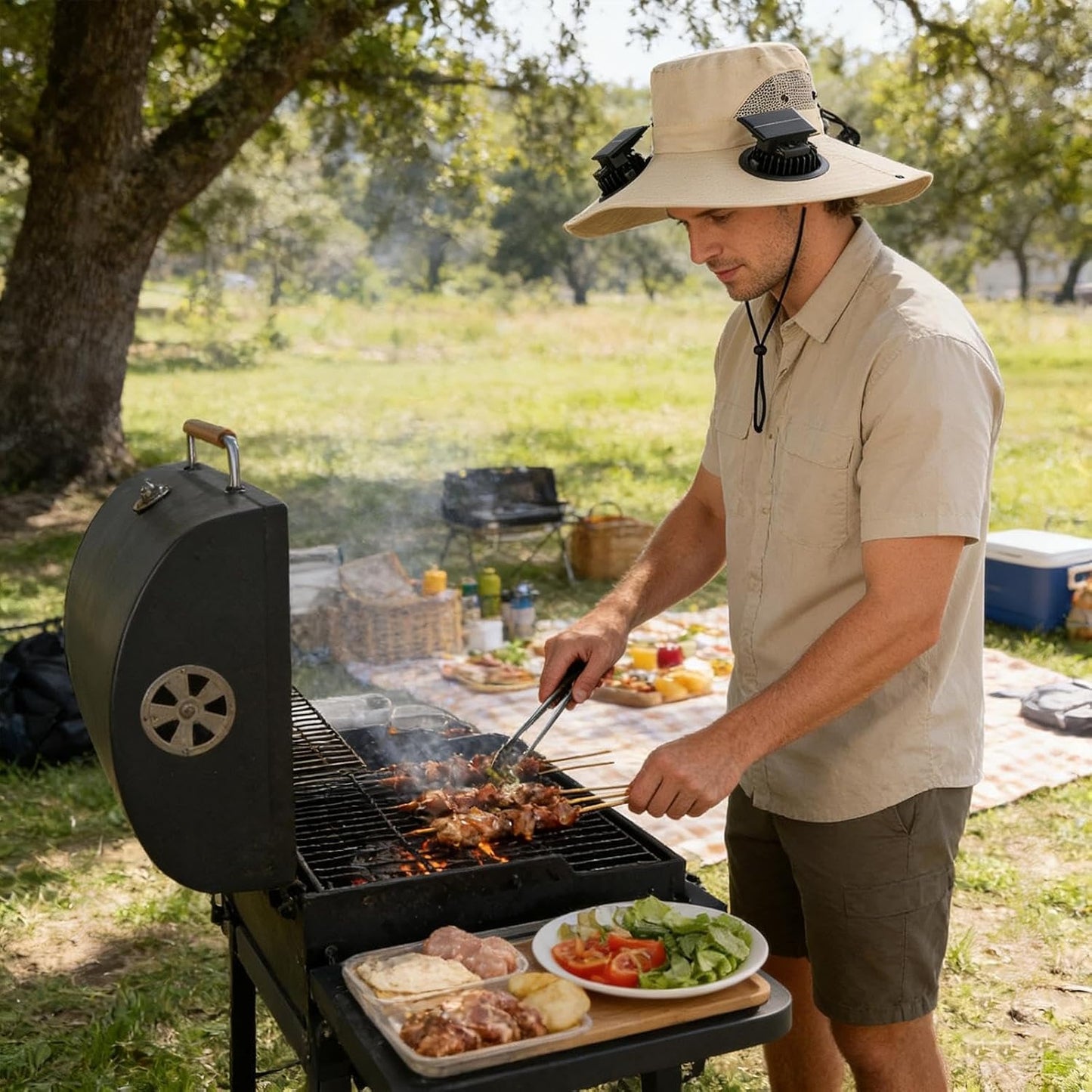 🔥🔥 FLASH SALE: Get the Solar Fan Sun Hatat 49% OFF Today!⚡