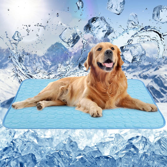 ❄️ ❄️ Instant Relief from Hot Days - Up to 49% OFF Today Only! 🐱Pet Cooling Mat Made of Ice Silk