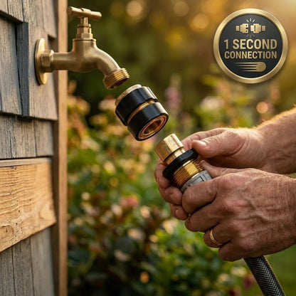 🔥LAST DAY -BUY 2 GET 2 FREE-$8.75 EACH🎁 Garden Hose Quick Connectors