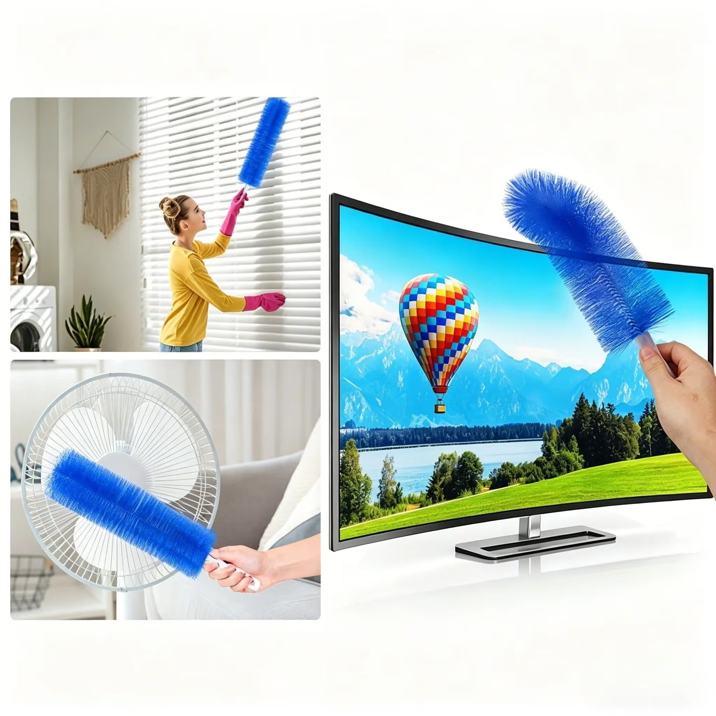 🔥LAST DAY -BUY 2 GET 4 FREE-$5.5 EACH🎁The Ultimate Bendable Microfiber Dust Remover