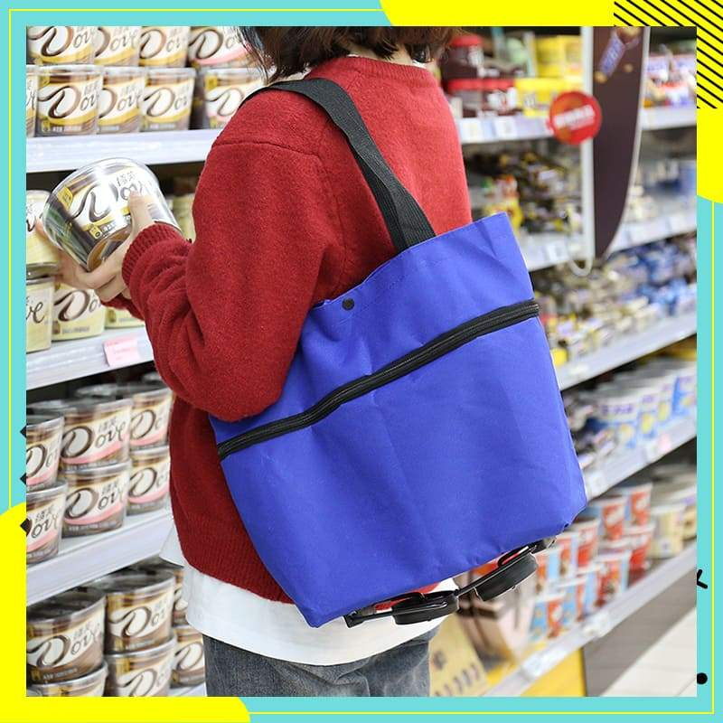 🔥LAST DAY -Up to 49% OFF Today Only!🎁Foldable 2-in-1 Shopping Bag